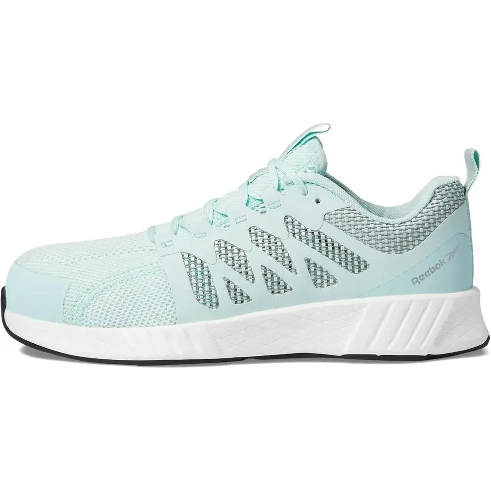 New Reebok Fusion Flexweave Work EH Comp Toe sneakers mint green sz 8.5W - Picture 4 of 6